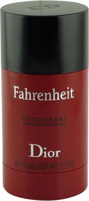Produktbild von Dior Fahrenheit, Männer, Parfümiertes Antitranspirans, Deostift, Stab, 75 g, AQUA (WATER) ● BUTYLENE GLYCOL ● GLYCERIN ● SODIUM STEARATE ● NYLON-12 ● PARFUM...