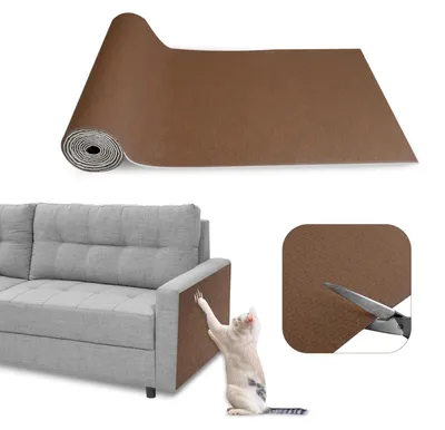 Image de Tapis adhésif pour chats, dimensions 40 x 200 cm