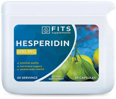 Obrázok produktu pre Hesperidín 600 mg, 60 kapsúl
