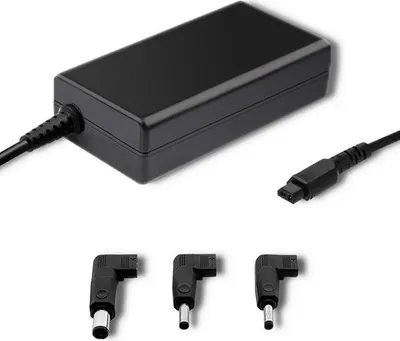 Zdjęcie produktu dla Zasilacz sieciowy Qoltec specjalizowany do Dell 65W | Smart Plug | 3 wtyczki | +kabel zasilający