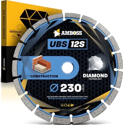 Produktbild von Amboss UBS 12S Diamant Trennscheibe - 230 x 2.5 x 22.2