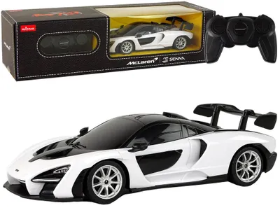 Zdjęcie produktu dla Samochód RC zdalnie sterowany samochód McLaren Rastar Pilot biały 1:24