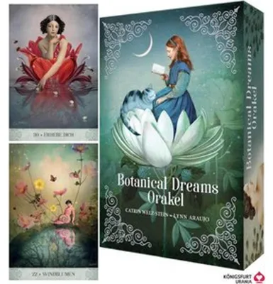 Obrázek produktu pro Botanical Dreams Orakel - 56 Orakelkarten und 68-seitiges Booklet (modernes jugendstil Orakel Deck)