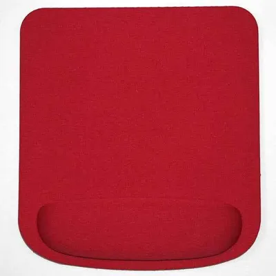 Produktbild von Rutschfestes Mauspad - Handgelenkauflage - Mauspad - Rotes Quadrat