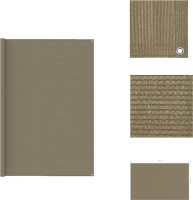 Immagine prodotto di Tappeto per tenda vidaXL, 250x400 cm, color tortora - Accessorio per tenda