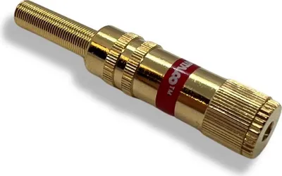 Image de Prise jack stéréo 3,5 mm pour câble de 6 mm VITALCO HQ (WG7)