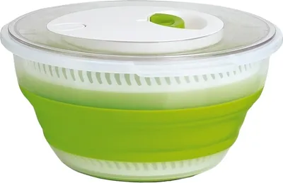 Produktbild von Emsa Basic Falt-Salatschleuder 4,0 l, Grün
