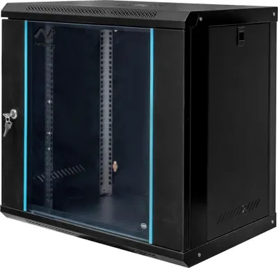 Zdjęcie produktu dla Szafa szafka Rack NETBERG 19" 12U 600x600x400mm wisząca instalacyjna czarna