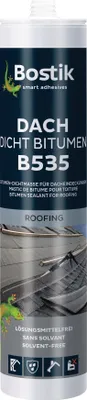 Produktbild von Bitumen-Dachdichtstoff B535 schwarz 300ml Kartusche
