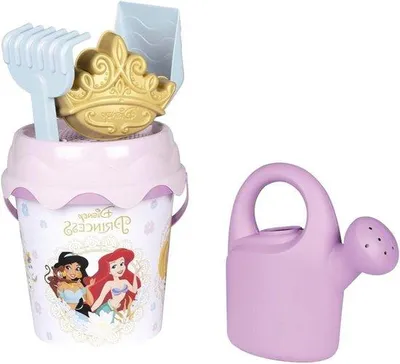 Image de Set de jouets pour enfants 17 cm, pelle, tamis, râteau, pelle à sable, moule à sable, à partir de 18 mois