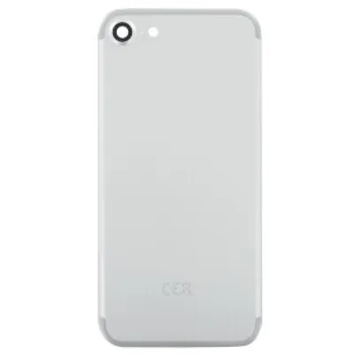 Produktbild von für iPhone 7 Akkudeckel Backcover Silber Rückseite