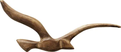 Productafbeelding van Wanddecoratie: Zeemeeuwen, 38x17 cm