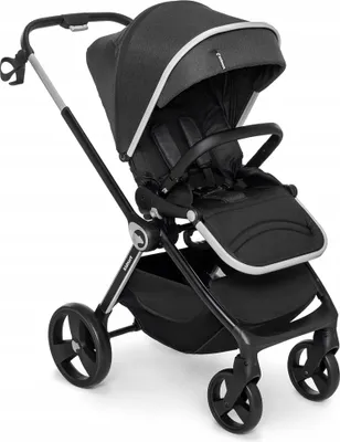 Produktbild von Kidnort IsbjÖRn Kinderwagen 22 kg-360° Räder, verstellbares Verdeck, Moskitonetz