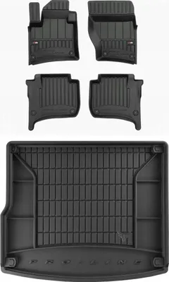 Produktbild von SET 3D Gummifußmatten VW Touareg 2 2010-2018