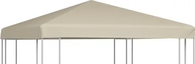 Produktbild von Pavillondach 310 g/m² 3×3 m Beige