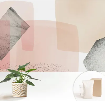 Produktbild von Fototapete  - 152x104 cm - Tapete - Wandtapete - Wandbilder  - Dekofolie - Tapete Folie - Wand - Dekoration - Wohnzimmer - Zarte Figuren