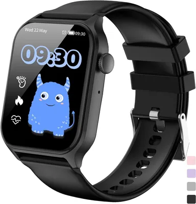 Produktbild von für Teenager Kinder mit Herzfrequenz Schlaftracker Schrittzähler Wecker Sport IP68 Wasserdicht Fitnesstracker