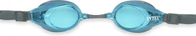 Produktbild von Intex Taucherbrille - PRO Racing Blau | Chlorbrille Tauchbrille Schwimmbrille Tauchen Schwimmen Brille