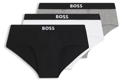 Productafbeelding van BOSS 3-pack herenonderbroeken van elastische katoen, model 50546561