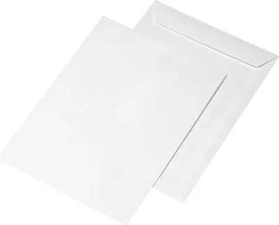 Produktbild von mayer-network 388330 Versandtasche C4, haftklebend m. Abdeckstrreifen, ohne Fenster,weiß,m.ID,90 g/qm, 250 Stück