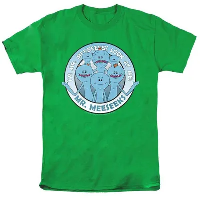 Produktbild von Rick And Morty - T-Shirt für Herren/Damen Uni TV37477 (3XL) (Leuchtendes Gelbgrün)