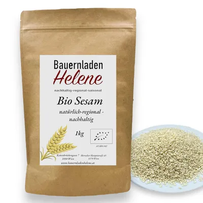Produktbild von Bauernladenhelene –Sesam geschält, 1kg