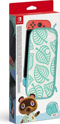 Produktbild von Nintendo Switch-Tasche Animal Crossing mit Schutzfolie