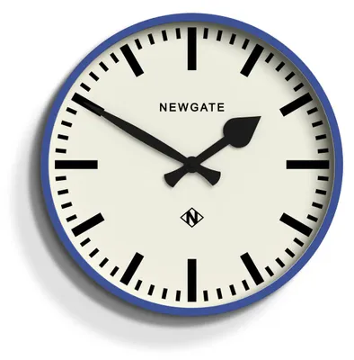 Immagine prodotto di Newgate Number Three Railway - Orologio da parete - Blu cobalto