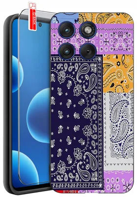Obrázok produktu pre Puzdro pre Motorola Edge 70 | Vzory | Matné silikónové puzdro + sklo 9H
