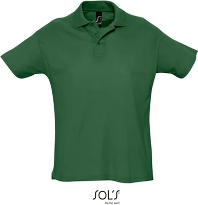 Produktbild von SOLs 11342 | Herren Summer Poloshirt II Seitenschlitze - Farbe: Golf Green - Größe: XS