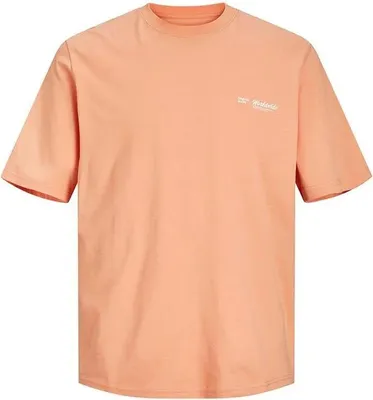 Produktbild von Jack & Jones Sequoia Back Kurzarm-t-shirt Orange L Herren Orange L