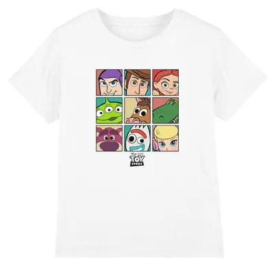 Produktbild von Toy Story - T-Shirt für Kinder TV33630 (128) (Weiß)