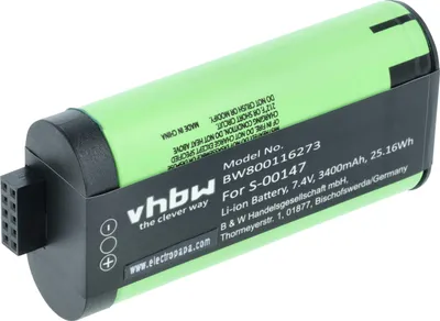Obrázek produktu pro vhbw Akumulátor kompatibilní s reproduktory Logitech Ultimate Ears UE MegaBoom S-00147 (3400 mAh, 7,4 V, Li-Ion)