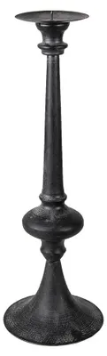 Obrázok produktu pre Clayre & Eef Sviečka Ø 15x45 cm Čierna liatina