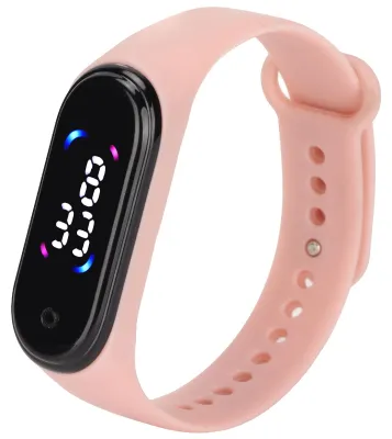 Produktbild von M6 Smart Fitness-Armbanduhr mit LED-Touchscreen, wasserdichte digitale Sportuhren