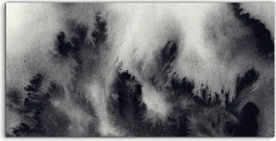 Produktbild von Coloray Acrylbild 140x70  Wandbild Acrylbilder Deko Abstraktion Dunkler Vintage Tinte