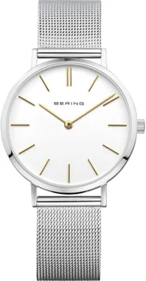 Produktbild von Damenarmbanduhr BERING 14134-004-P silber klassisch fashion