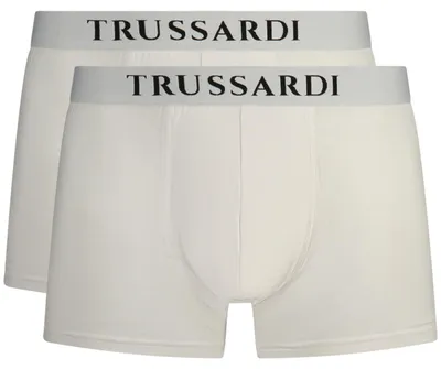 Produktbild von Herren Boxershorts Weiß - Basic Doppelpack mit Elastischem Bund