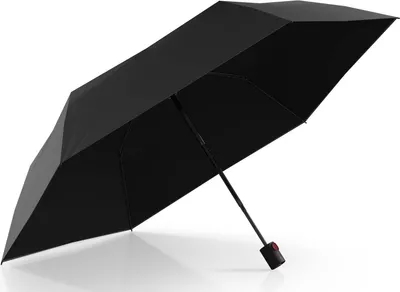 Produktbild von Knirps Taschenregenschirm Regenschirm U.200 Ultra Light Duomatic Heatshield Black / Black schwarz