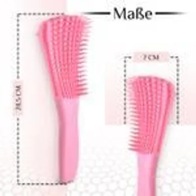 Zdjęcie produktu dla Szczotka rozczesująca hair2heart, szczotka do włosów, szczotka Wet Brush do włosów kręconych, afro, naturalnych – do włosów mokrych i suchych dla kobiet