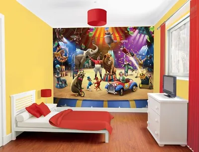 Obrázok produktu pre Walltastic, Dekoratívna fototapeta 243 x 304cm Circus, 42834