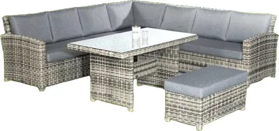 Produktbild von Müsing Loungegruppe Sunny Smart Toledo grau, taupe Kunststoff, Metall, 6-teilig