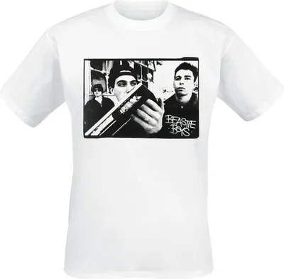 Produktbild von Beastie Boys T-Shirt Herren Check Your Head Photo weiß M