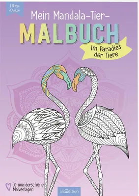 Produktbild von Mein Mandala-Tier-Malbuch - Im Paradies der Tiere