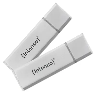 Image de Intenso Ultra Line 2 x 64GB USB flash drive USB Type-A 3.2 Gen 1 (3.1 Gen 1) Silver