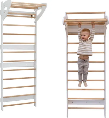 Productafbeelding van Gymnastiekrek Light XL - Wit hout