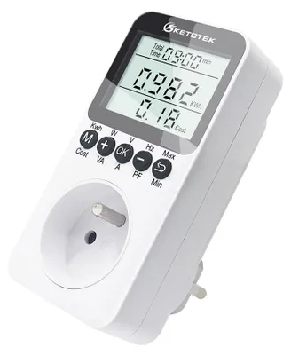 Productafbeelding van Energieteller - Digitaal Energieverbruik Meter - 3680 W