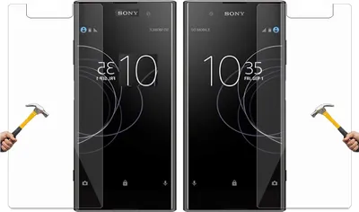 Produktbild von ino 1x Schutzglas für Sony Xperia XA1 Panzerglas Panzerfolie Displayschutzglas Tempered Glass Schutz 9H Härte Displayglas