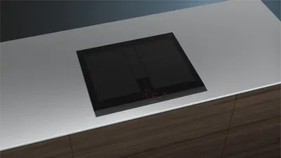 Image de Siemens Extraklasse iQ700 EX675HYC1M Table de cuisson à induction, 60 cm, noir Avec cadre à poser, Home Connect