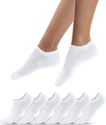 Produktbild von Sneaker Socken Herren Damen 10 Paar Kurze Halbsocken Baumwolle Sportsocken Atmungsaktiv Laufsocken